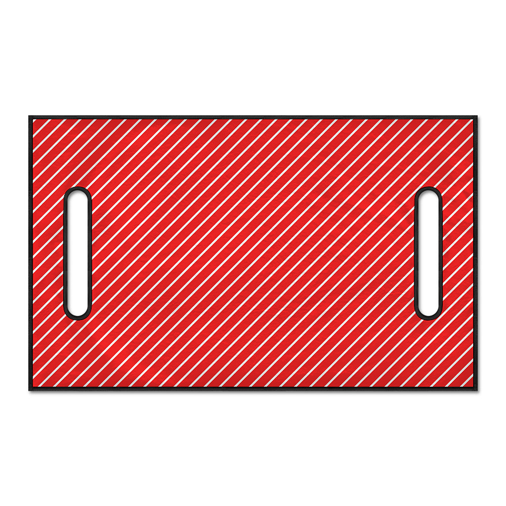 Candy Cane Striped Pattern Print Golf Cart Seat Cover