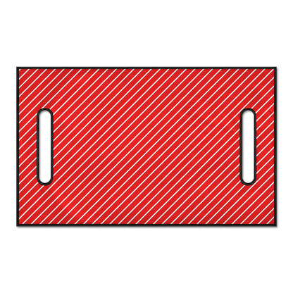 Candy Cane Striped Pattern Print Golf Cart Seat Cover