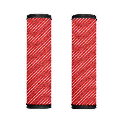 Candy Cane Striped Pattern Print Handle Covers