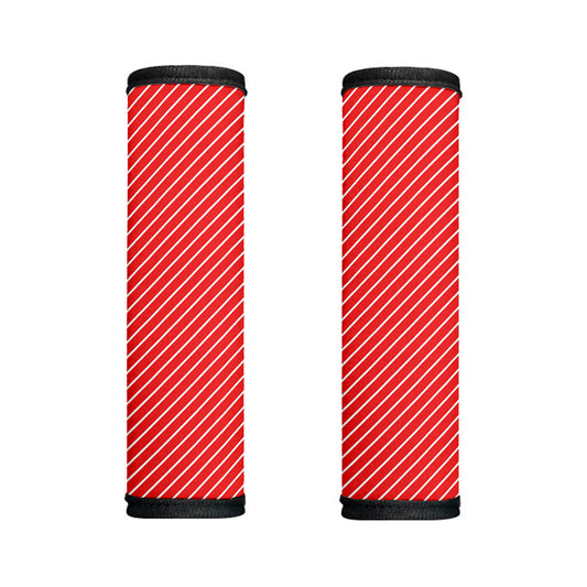 Candy Cane Striped Pattern Print Handle Covers