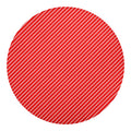 Candy Cane Striped Pattern Print Round Blanket