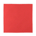 Candy Cane Striped Pattern Print Silk Bandana