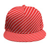 Candy Cane Striped Pattern Print Snapback Cap