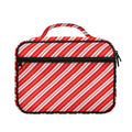 Candy Cane Stripes Pattern Print Briefcase Bible Bag