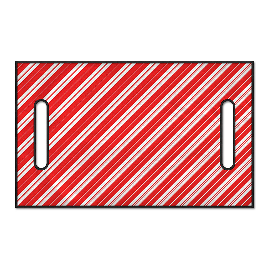 Candy Cane Stripes Pattern Print Golf Cart Seat Cover