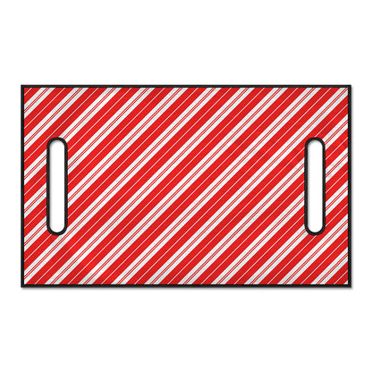 Candy Cane Stripes Pattern Print Golf Cart Seat Cover