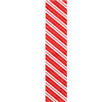 Candy Cane Stripes Pattern Print Table Runner