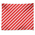 Candy Cane Stripes Pattern Print Tapestry