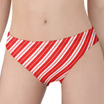 Candy Cane Stripes Pattern Print Women's Panties