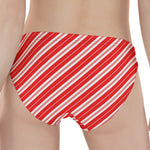 Candy Cane Stripes Pattern Print Women's Panties