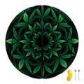 Cannabis Leaf Mandala Print Basketball