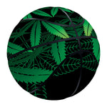 Cannabis Leaf Mandala Print Basketball