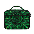 Cannabis Leaf Mandala Print Briefcase Bible Bag