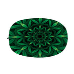 Cannabis Leaf Mandala Print Car Side Mirror Covers