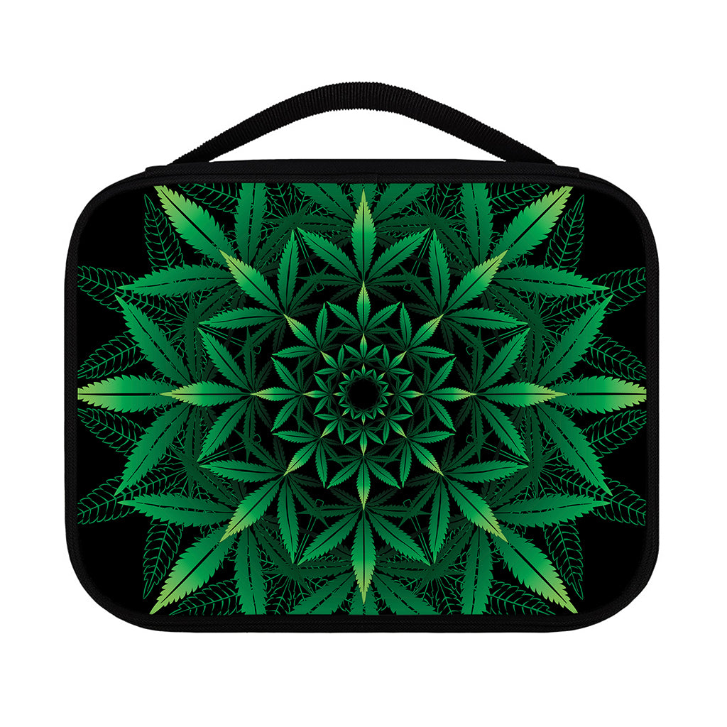 Cannabis Leaf Mandala Print Classic Bible Case