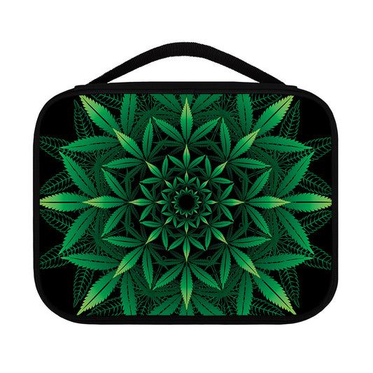 Cannabis Leaf Mandala Print Classic Bible Case