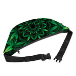 Cannabis Leaf Mandala Print Fanny Pack
