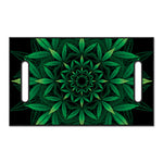 Cannabis Leaf Mandala Print Golf Cart Seat Cover