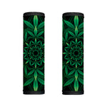Cannabis Leaf Mandala Print Handle Covers