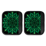 Cannabis Leaf Mandala Print Handle Covers