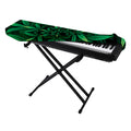 Cannabis Leaf Mandala Print Piano Keyboard Cover