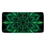 Cannabis Leaf Mandala Print Towel