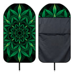 Cannabis Leaf Mandala Print Waterproof Car Seat Cover