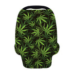 Cannabis Leaves Pattern Print Baby Seat Cover