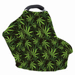 Cannabis Leaves Pattern Print Baby Seat Cover