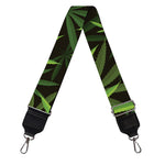Cannabis Leaves Pattern Print Bag Strap