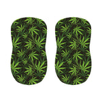 Cannabis Leaves Pattern Print Bar Stool Covers
