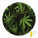 Cannabis Leaves Pattern Print Basketball
