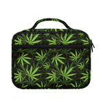 Cannabis Leaves Pattern Print Briefcase Bible Bag