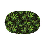 Cannabis Leaves Pattern Print Car Side Mirror Covers