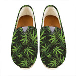 Cannabis Leaves Pattern Print Casual Shoes