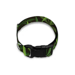 Cannabis Leaves Pattern Print Dog Collar