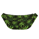 Cannabis Leaves Pattern Print Fanny Pack
