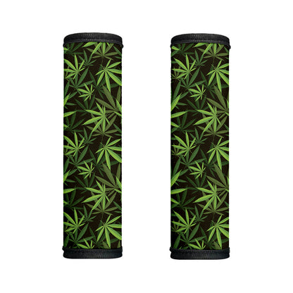 Cannabis Leaves Pattern Print Handle Covers