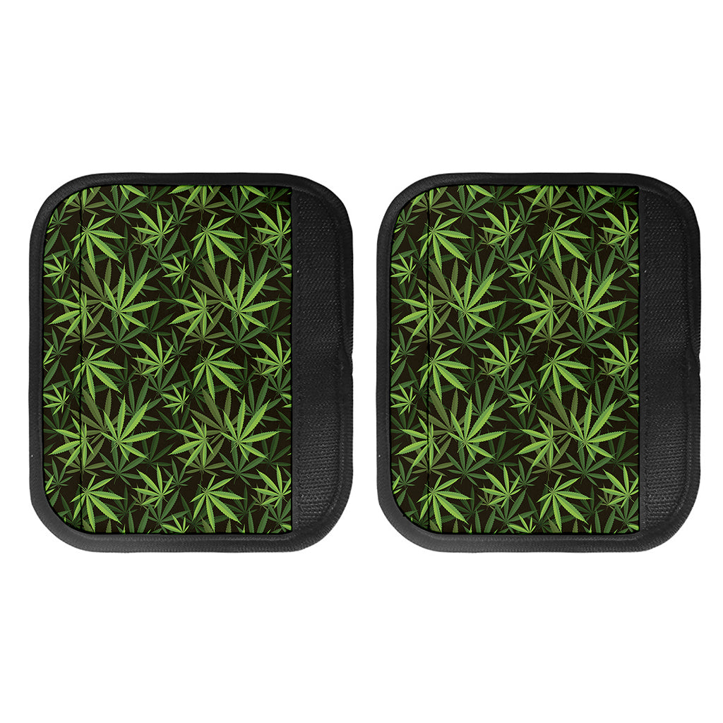Cannabis Leaves Pattern Print Handle Covers