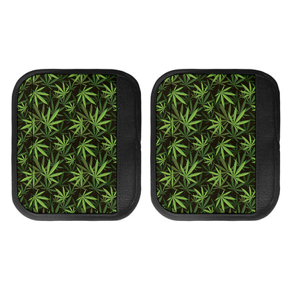 Cannabis Leaves Pattern Print Handle Covers