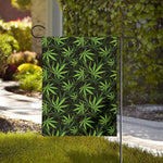 Cannabis Leaves Pattern Print House Flag