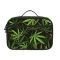 Cannabis Leaves Pattern Print Portable Lunch Bag