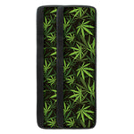Cannabis Leaves Pattern Print Refrigerator Handle Covers