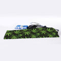 Cannabis Leaves Pattern Print Sports Towel