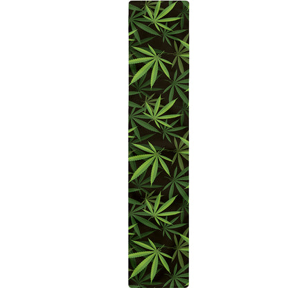 Cannabis Leaves Pattern Print Table Runner