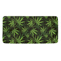 Cannabis Leaves Pattern Print Towel
