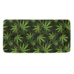 Cannabis Leaves Pattern Print Towel