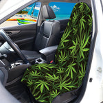 Cannabis Leaves Pattern Print Waterproof Car Seat Cover
