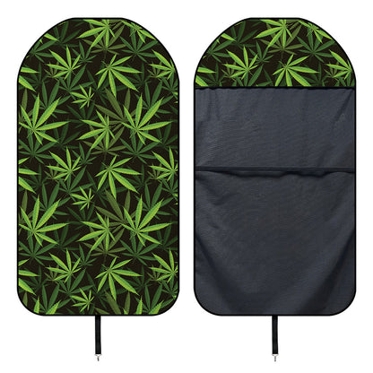 Cannabis Leaves Pattern Print Waterproof Car Seat Cover
