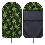 Cannabis Leaves Pattern Print Waterproof Car Seat Cover